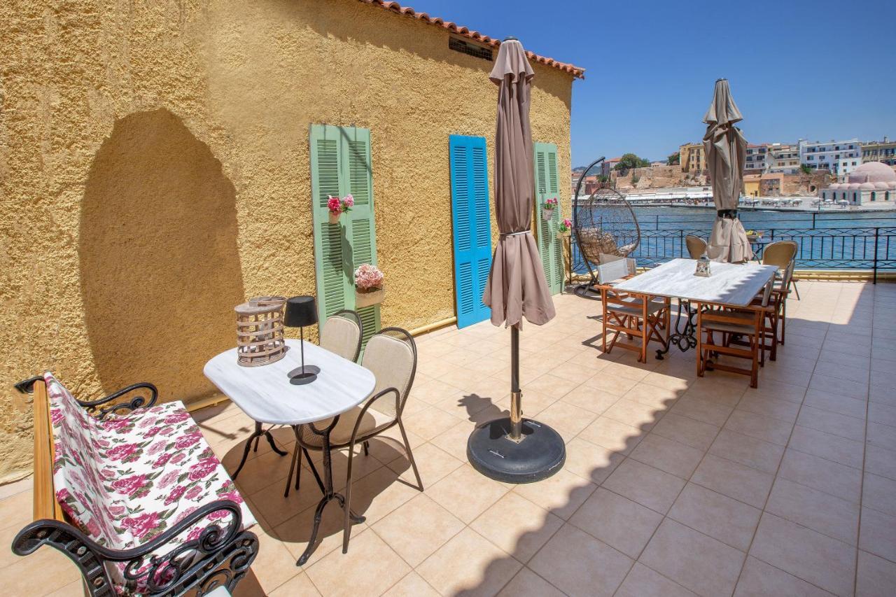 Apartamento Casa Alba Seaview House La Canea Exterior foto
